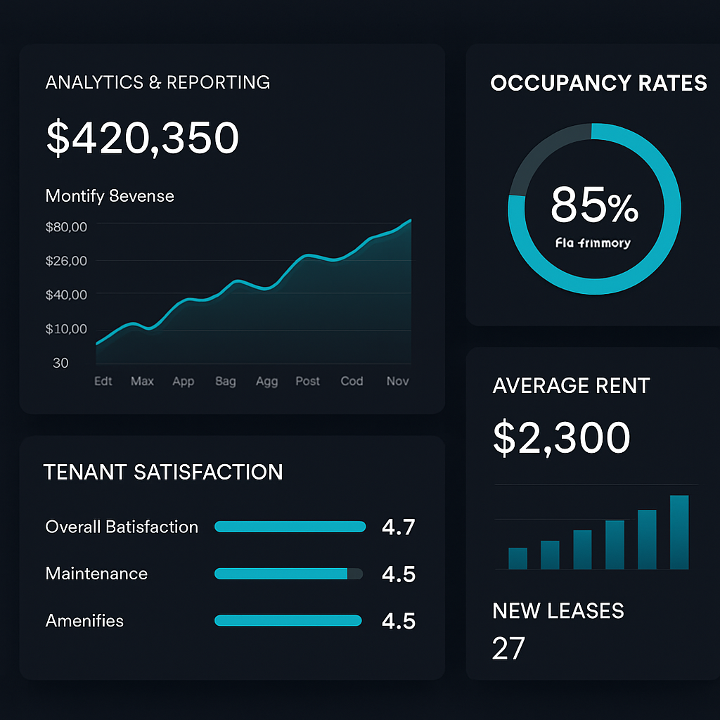 ZubaRent financial analytics and profitability dashboard
