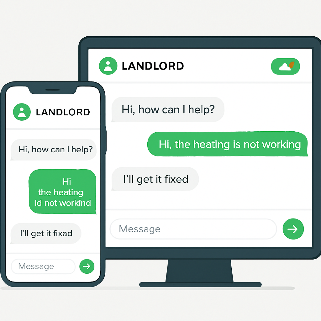 ZubaRent tenant communication and self-service portal